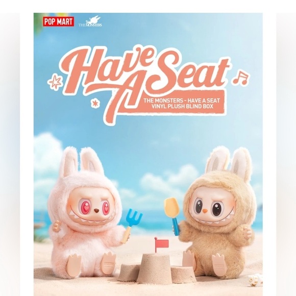 Pop Mart BABA The Monsters LABUBU Have A Seat Series In Sealed Bag Authentic NEW - Picture 6 of 8